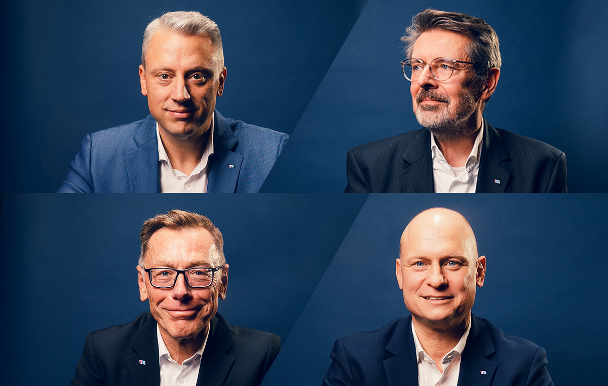 Mosolf-Vorstaende-2026 Die vier MOSOLF Vorstände Patrick Oestreich, Gregory Hancke, Wolfgang Göbel und Dr. Kersten Ruoss
